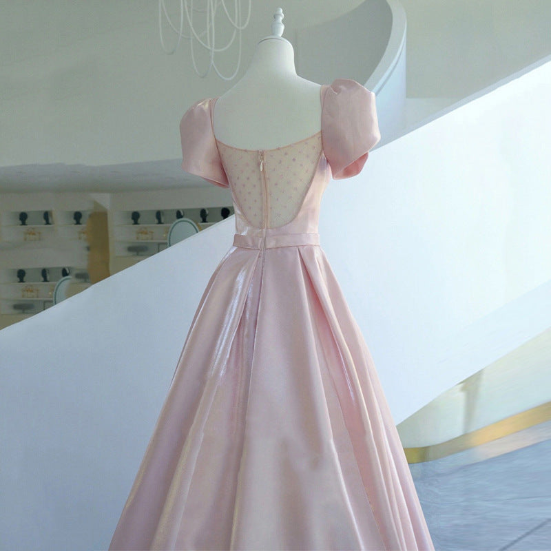 Fashionable Stylish Princess On The Run Engagement Dress
