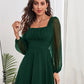 High Waist Temperament Elegant Commuter Female Dress
