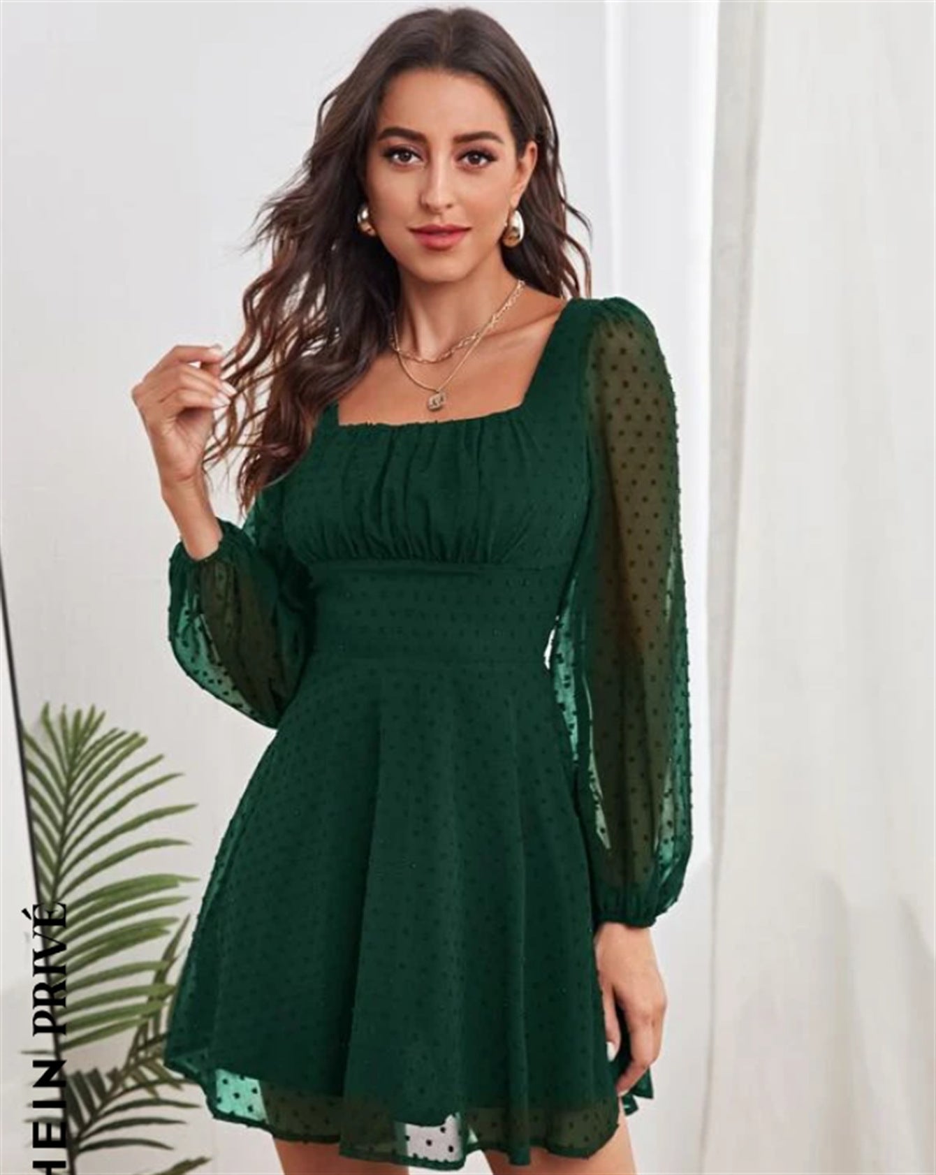 High Waist Temperament Elegant Commuter Female Dress