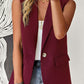 Suit Jacket Women's Loose Temperament Commuter Sleeveless Suit Vest