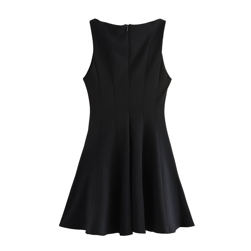 Fashionable Sexy And Elegant Sleeveless Maxi Dress