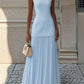 Solid Color Sleeveless Knitted Vest Slim Knit Dress