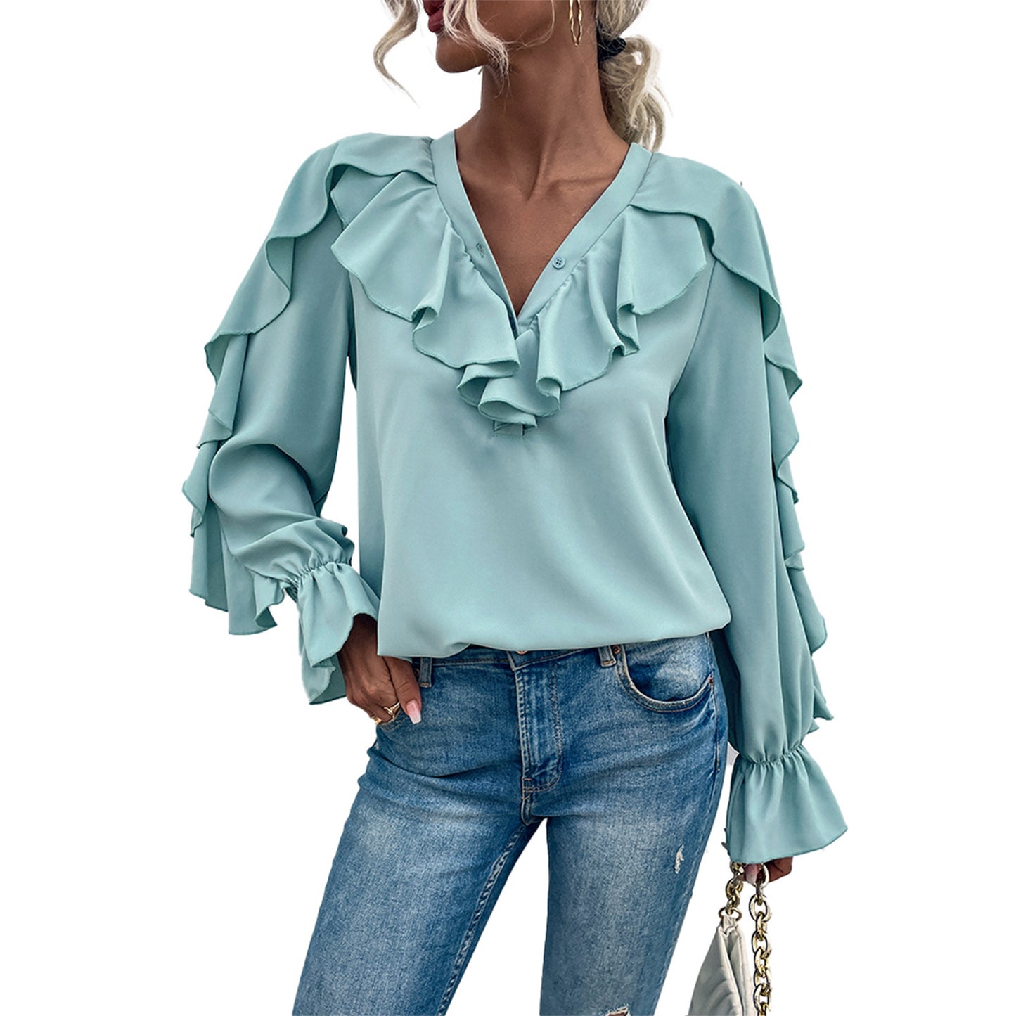 Women's Fashion Casual Temperament Shirt Top