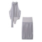 New Bowknot Decoration Tulle Jumpsuit 1223008 Balloon Version Midi Dress 1223009 Suit