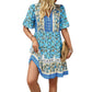Robe décontractée à imprimé floral pour les fêtes, tendance pour femme