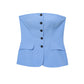 Tube Top Wide-leg Pants Show Temperament Wild Design Sense