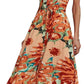 V-neck Elegant Mid-length Dress