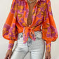 New Print Women's Fashion Button Shirt