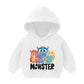 Pull à capuche et vêtements à manches longues en cachemire pour enfants, garçons et filles