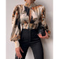 Women's Fashion Hollowed-out Top Shirt