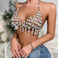 Women's Fashion Casual Gem Vest