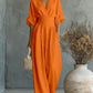 Waist-cinching V-neck Elegant Womens Jumpsuit