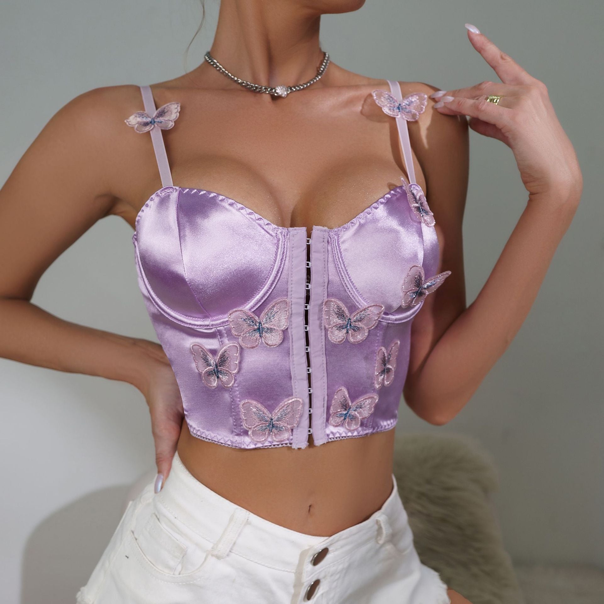 Chest Tied Slim Front Buckle Type Sling