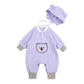 Baby Jumpsuits Autumn And Winter Polar Fleece Bear Baby Jumpsuit