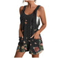 Women's V-neck Strap Pocket Jumpsuit