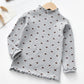 Chemise à manches longues printemps et automne Chemise à manches longues pour enfants Love