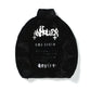 Autumn And Winter New Stars Heart Embroidered Plush Thickened Cotton Padded Coat
