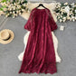 French Retro Heavy Industry Formal Dress