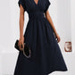 Elegant Solid-color Long Womens Dress