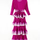 Women's Polyester Niche Exquisite Pleated Dress