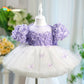 Girls' High-end Host Piano Performance Tulle Skirt Beautiful Light Luxury