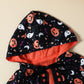 Halloween Skirt Suit Cloak Dress Two-piece Set