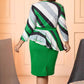 Women's Dress Round Neck Striped Long Sleeve