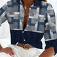 Printed Loose Casual Women's Shirt Long Sleeve Top