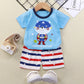 Ensemble short et t-shirt d'été à manches courtes pour enfants, garçons et filles, vêtements pour bébés et petits enfants, neufs