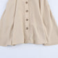 Women's Lapel Single Breasted Sleeveless Dress With Belt
