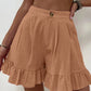 New European And American Women's High Waist Shorts Women