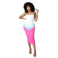European And American Positioning Printed Casual Dress