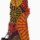 Fashion Polka Dot Printed 3d Printed Shirt Dress