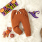 Ensemble deux pièces sweat-shirt décontracté à manches longues et motif grimace d'Halloween