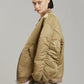 Same Loose Zip Cotton-padded Coat Flight Jacket