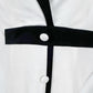 Women's French-style Elegant Contrast Color High Waist 34 Sleeve Dress