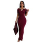 Women's Retro Slim Fit Sheath And Fitted Waist Slimming Dress