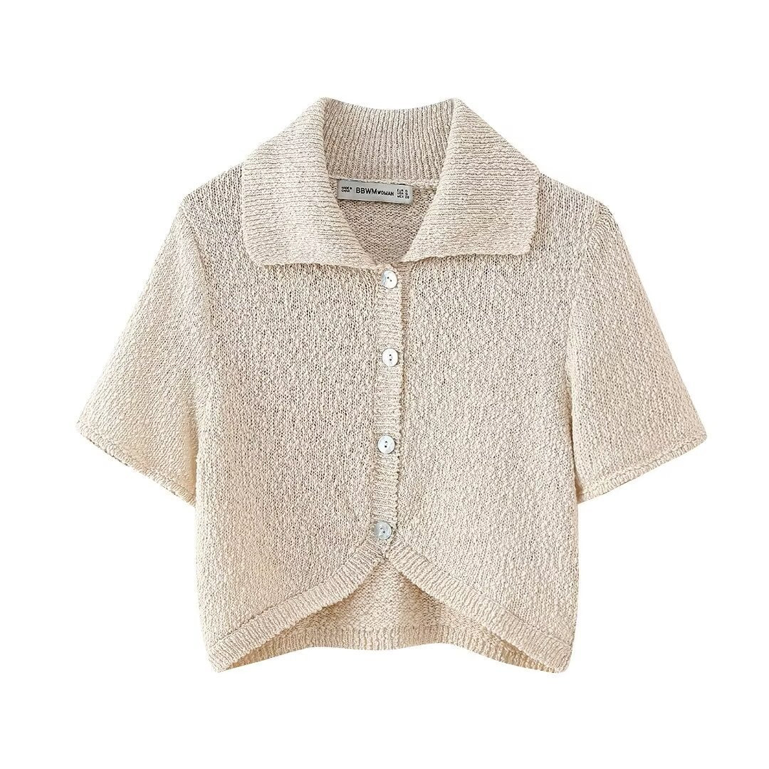 Fashion Personalized Women's Knitted Top