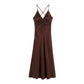 Slim Blended Beaded Midi Skirt Dress