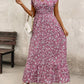 Fashionable Women's Dress With Random Printing