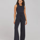 Combinaison pantalon à lacets tendance pour femme