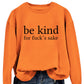 All-matching Women's Letter Simplicity Top