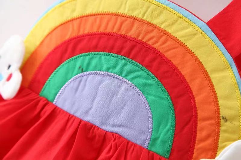 Suspender Skirt Infant Internet Celebrity Color Dress