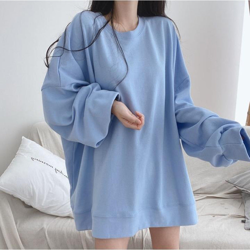 New Thin Round Neck Sweater Women