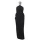 Robe élégante à découpes et dos nu pour femme