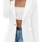 Fashion Casual Solid Color Long Sleeve Coat