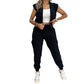 Ensemble chemise à manches courtes et pantalon élégant et tendance pour femme