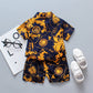 Children's Short Sleeve Shirt Korean Beach