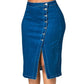 Women's Denim Skirt Plus Size Jeans