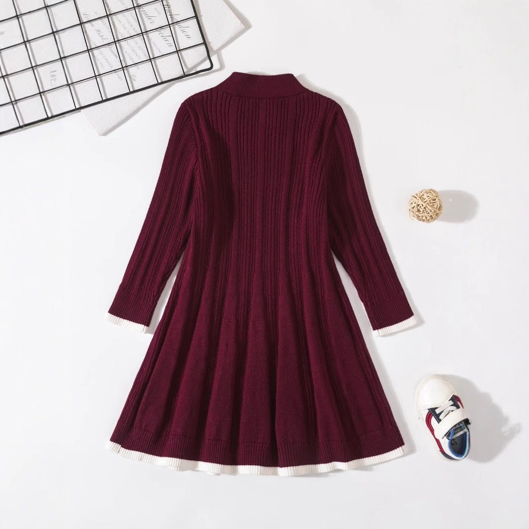 Girl's Sweater Dress